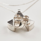 Kultasepät Salovaara ky | Kalevi Salovaara | Rock crystal Pendant | Sterling 