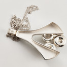 Kultasepät Salovaara ky | Kalevi Salovaara | Rock crystal Pendant | Sterling 