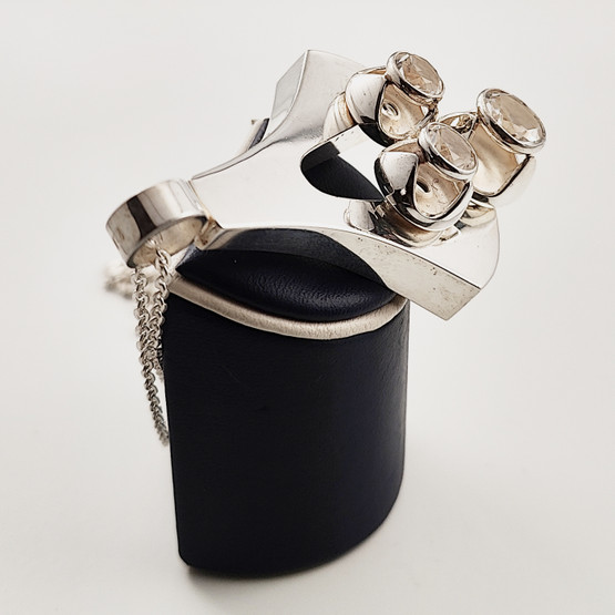 Kultasepät Salovaara ky | Kalevi Salovaara | Rock crystal Pendant | Sterling 