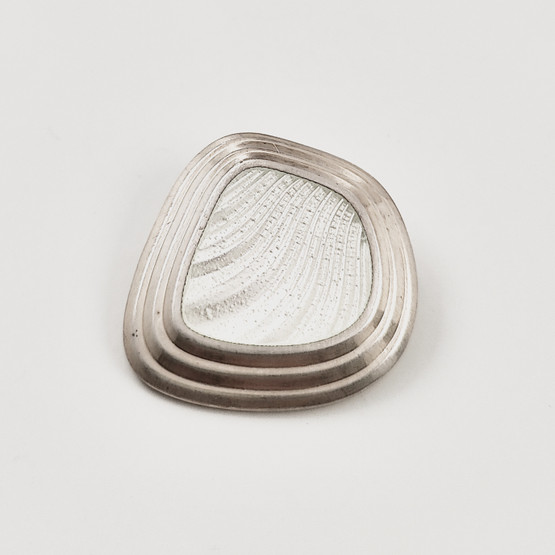 Finnish Mint Ltd, Helsinki | Enameled Buckle | Brooch Silver