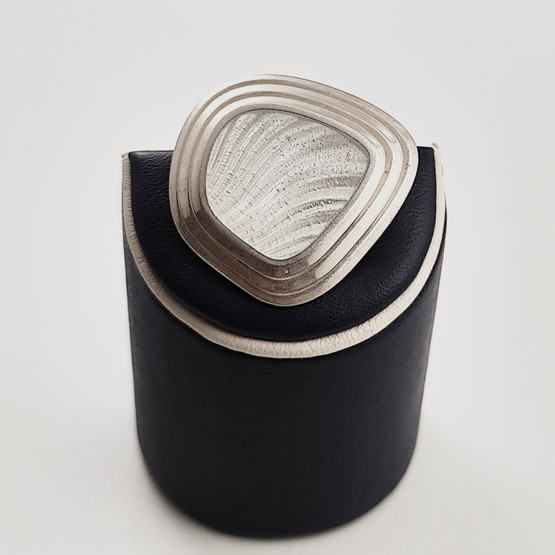 Finnish Mint Ltd, Helsinki | Enameled Buckle | Brooch Silver