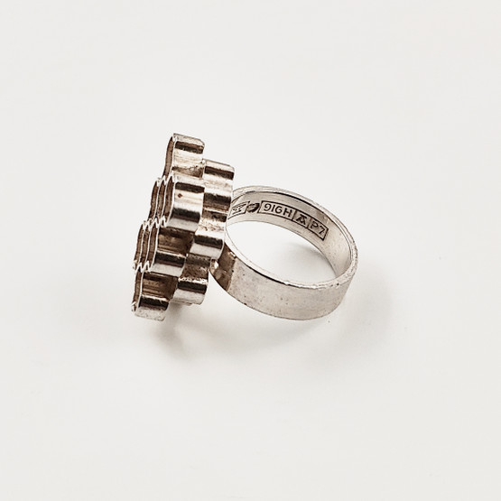 Kupittaan kulta oy | Elis Kauppi | Ring | 916 Silver -68