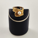 N. Westerback oy | Helky Juvonen | OUTA-series Ring with Pearl | 585 GOLD -72