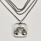 Kalevala Jewelry | design by Hellä Juvonen| horoscope Pendant | Sterling