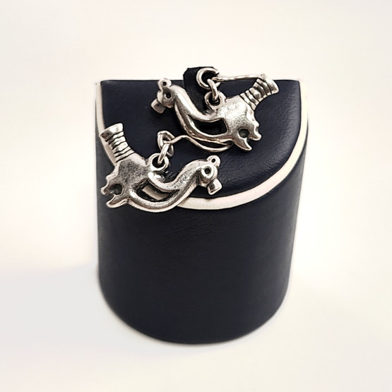 Kalevala Koru | Lintunen korvakorut | Hopeaa