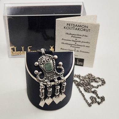 Kalevala Jewelry | PETSAMO Lappish jewelry | Necklace | Sterling -97