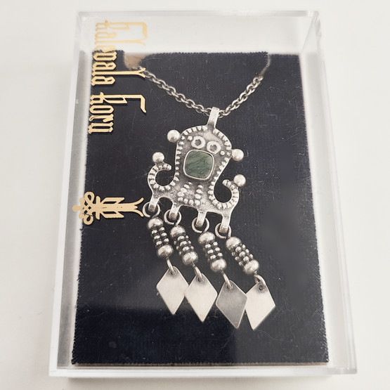 Kalevala Koru | Petsamon kolttakorut | Kaulakoru | Hopeaa -97