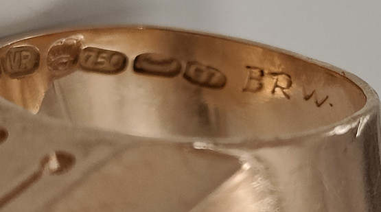 VR / Lapponia |  Björn Weckström | Cocktail Ring | UNIQUE citrine RING | 750 Gold -60