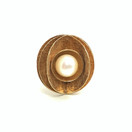 Kupittaan Kulta oy | Elis Kauppi | PEARL Ring | 585 Gold | -71