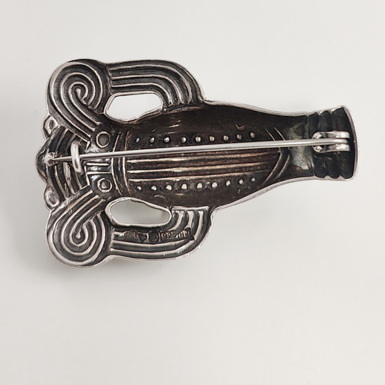 Kalevala Jewelry |  `Crab` Brooch | Sterling -85