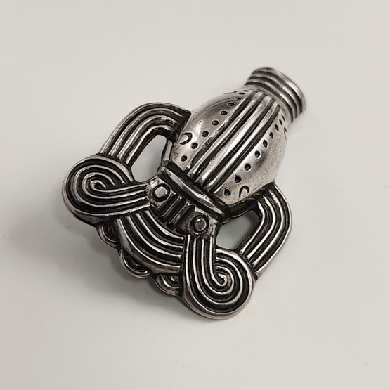 Kalevala Jewelry |  `Crab` Brooch | Sterling -85