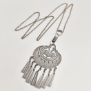 Kalevala Jewelry |  (big)   'Kuutar'  pendant | necklace | Sterling -04