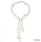 Kalevala Jewelry | Design by Kirsti Doukas | 'Linneae Borealis' necklace | Sterling