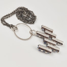 Kupittaan Kulta oy | Elis Kauppi | Upea  Riipus | Kaulakoru | Hopeaa 