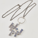 Kupittaan Kulta oy | Elis Kauppi | Upea  Riipus | Kaulakoru | Hopeaa 