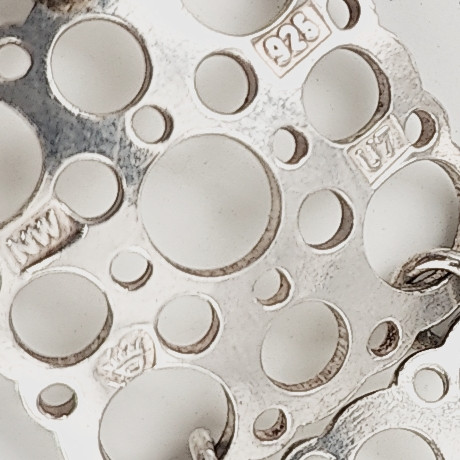 N.Westerback oy | Liisa Vitali | Pitsi rannekoru | Hopeaa -73