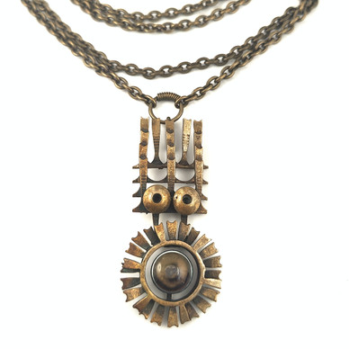 Kalevala Koru | Pentti Sarpaneva | Riipus | Kaulakoru | Pronssia