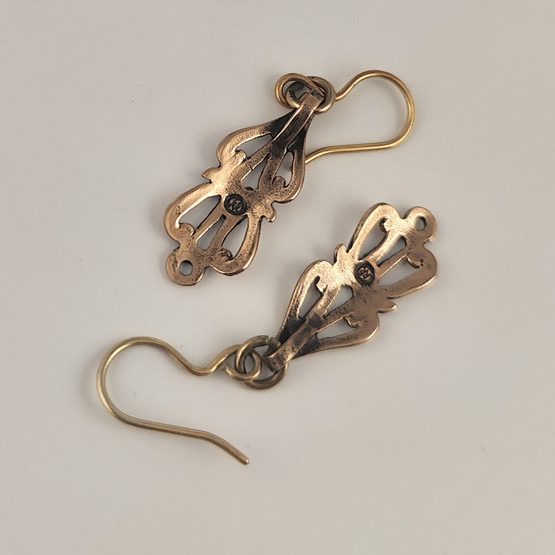 Kalevala Koru | ´Sun Leo´earrings ,| Bronze