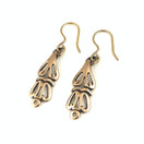 Kalevala Koru | ´Sun Leo´earrings ,| Bronze