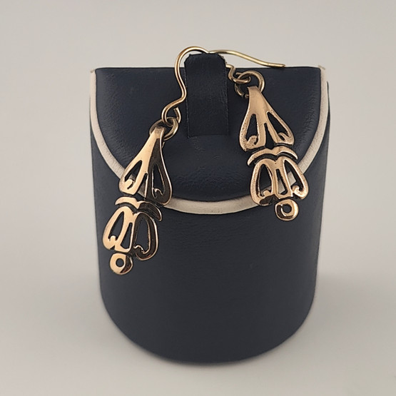 Kalevala Koru | ´Sun Leo´earrings ,| Bronze