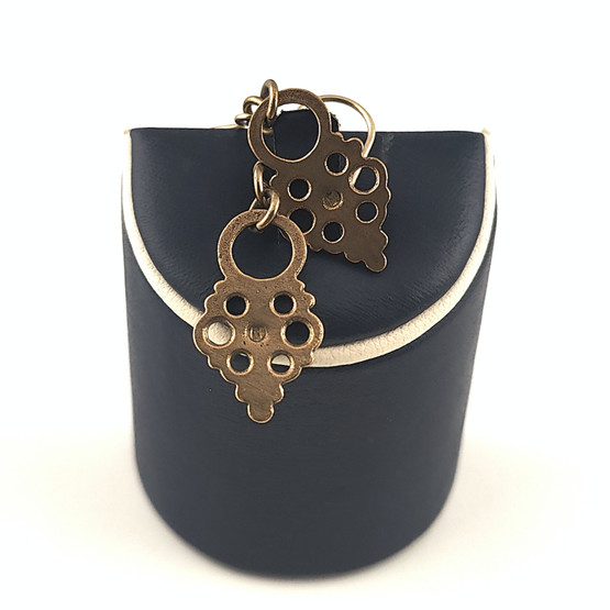 Kk, kalevala jewelry |  Lapland-Earrins |  Bronze