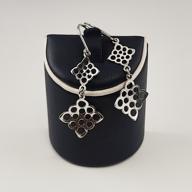 Kultakeskus oy, Finland | Liisa Vitali | LACE  earrings | Sterling