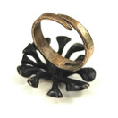 Valo-Koru | Hannu Ikonen |  Jäkälä SORMUS | Säädettävä koko | Pronssia