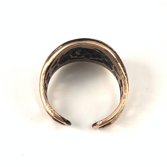 Valo-koru FINLAND| Jorma Valo | RING | Finnish vintage jewelry | Bronze