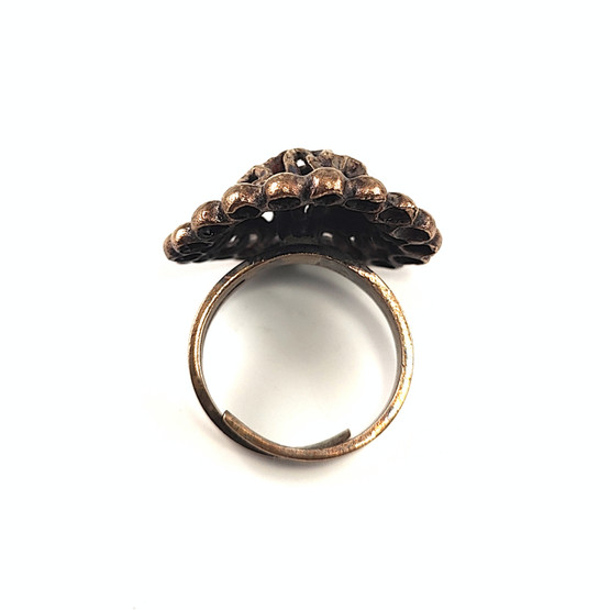 Valo-koru FINLAND | RING | Finnish vintage jewelry | Bronze