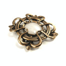 Kalevala Jewelry | LILY pendant/Brooch | Quartz | Bronze
