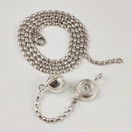 Kalevala Koru | Lähde Riipus | Kaulakoru kirkkaalla kivellä | Hopeaa