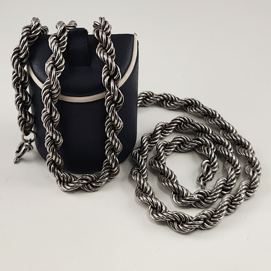 Seppo Ilmari Toivainen |  CORDELIA ketju | Kaulakoru  6/700mm |  Hopeaa 