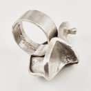 Lapponia | Björn Weckström | Magmassa Sormus | 17,5mm | Hopeaa -70