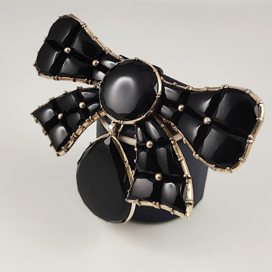 I.Sundström. Sweden | vintage brooch | Big BOW | Silver  | 1917