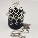 Turun Hopea oy | Jorma Laine | Riipus alkuperäisellä ketjulla | Kaulakoru | 830 Hopeaa -72