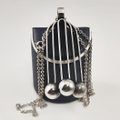 Kupittaan kulta oy | Elis Kauppi | Finnish vintage Pendant | Necklace  | Silver 