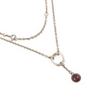Kalevala Jewelry | Necklace with red stone | Sterling