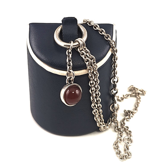 Kalevala Jewelry | Necklace with red stone | Sterling