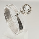 Kupittaa jewelry | Design by Elis Kauppi | Rick crystal  Bracelet | 813 Silver -65