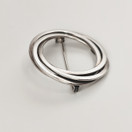 HS | Vintage Danish Hermann Siersbol BROOCH | Silver