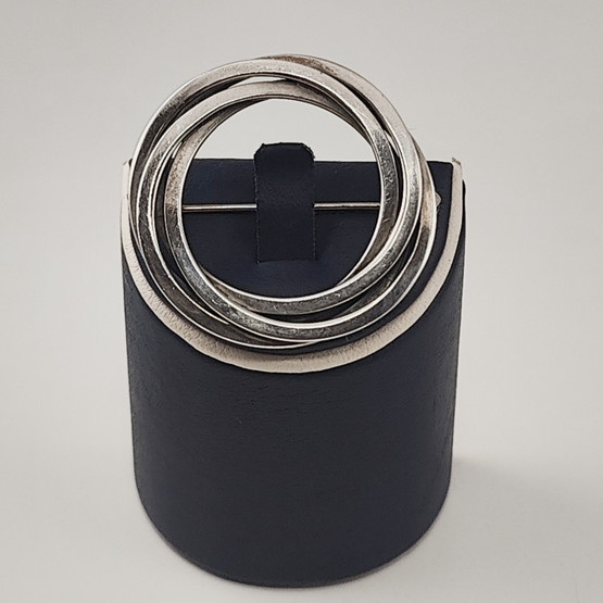 HS | Vintage Danish Hermann Siersbol BROOCH | Silver