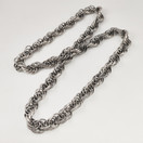 Kalevala Koru | Setukaisten kääty | 70cm Kaulakoru | *Hopeoitu