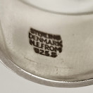 N.E.From , Denmark |  SORMUS sinisellä korukivellä | Hopeaa 