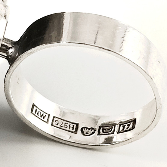 N.Westerback oy, Helsinki | Helky Juvonen | (big) ' Suivakko ' Ring | Outa series | Sterling