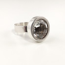 Kupittaan Kulta oy | Elis Kauppi | Ring | Rock Crystal | 916 Silver -64