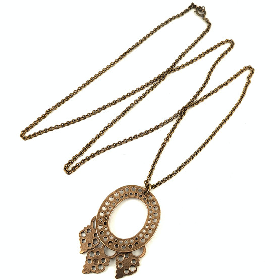 Kalevala jewelry | Lapland jewelry -NECKLACE |  Bronze