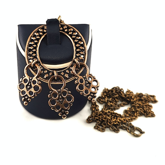 Kalevala jewelry | Lapland jewelry -NECKLACE |  Bronze