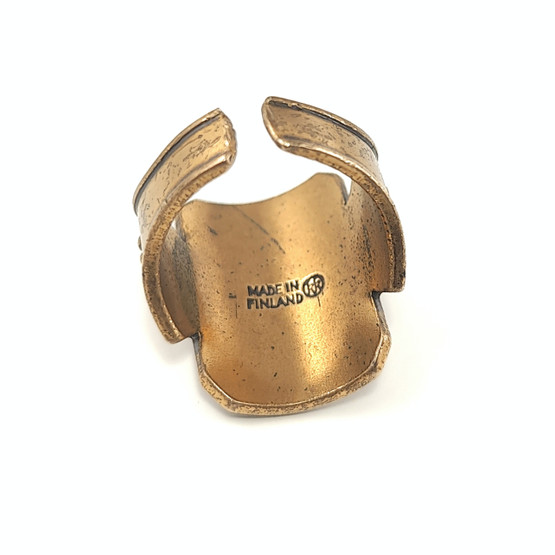 Kalevala Koru | ILMAJOKI Ring | adjustable size | Bronze