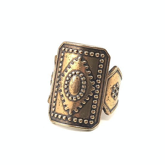 Kalevala Koru | ILMAJOKI Ring | adjustable size | Bronze