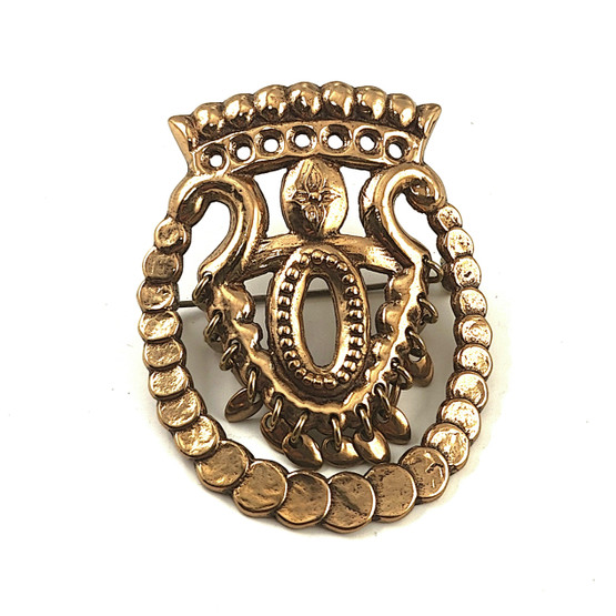 Kalevala Jewelry | Brooch -167 | Etelä-Pohjanmaa |  BRONZE